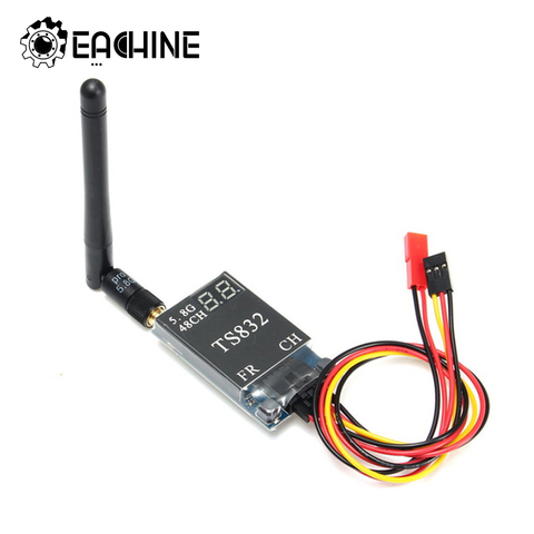 Eachine TS832 Boscam FPV 5.8G 32CH 600mW 7.4-16V Wireless AV Transmitter NTSC / PAL Auto Video Format For FPV Multirotor Part ► Photo 1/6