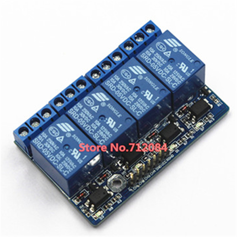 1PCS 3-Channel Relay Module With Optocoupler Isolation Compatible 3.3V 5V Signal 