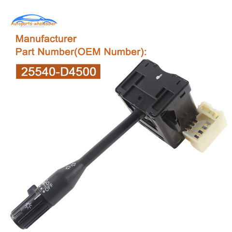 OEM 25540-D4500 25540D4500 For NISSAN Navara Pick Terrano Turn signal switch Car ► Photo 1/6