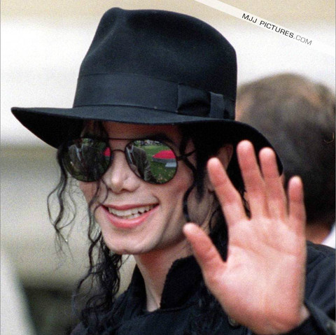 MJ Michael Jackson Fedora Classic Smooth Criminal White Men's Wool