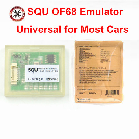 2022 VTSTM New Universal car emulator SQU OF 68 support IMMO Seat accupancy sensor Tacho Programs squ of68 For Benz,VW,Reanult ► Photo 1/6