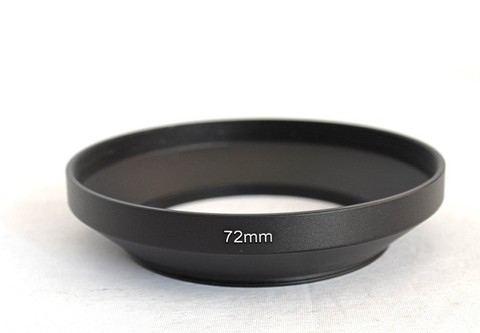 49 52 55 58 62 67 72 77 82mm Black Camera Metal Lens Hood Wide Angle Screw In Mount Lens Hood for canon nikon for S&ny Pentax ► Photo 1/1