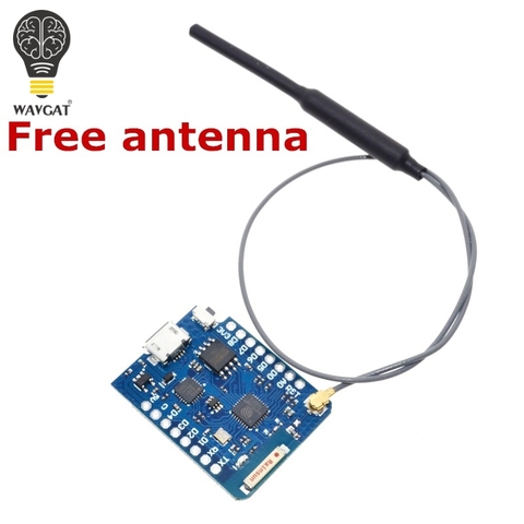1PCS WeMos D1 mini Pro - 16M bytes external antenna connector ESP8266 WIFI + Free antenna ► Photo 1/5