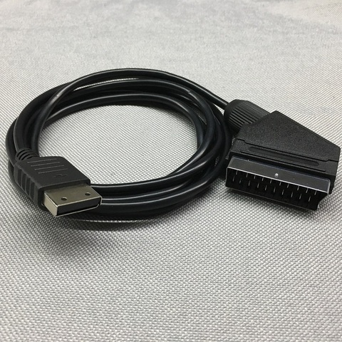 FZQWEG RGB Scart Cable Lead TV Wire for SEGA DREAMCAST Consoles ► Photo 1/4