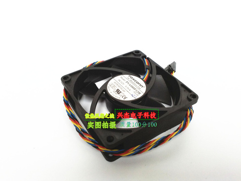 Free Shipping For Foxconn PVA080F12H, -P05-AB DC 12V 0.36A 4-wire 5-pin connector 80mm 80x80x20mm Server Square Cooling Fan ► Photo 1/2