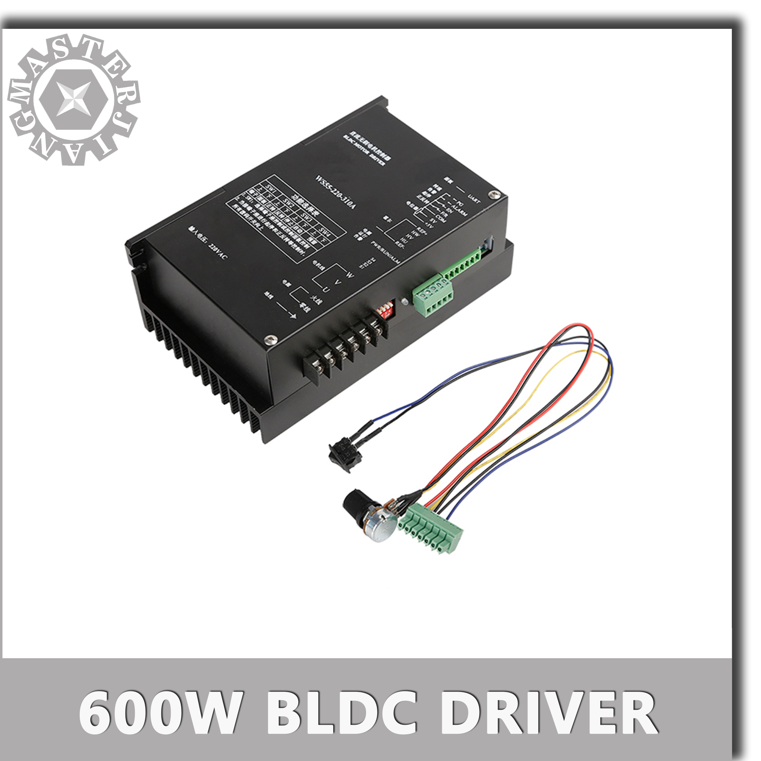CNC Wantai Brushless DC Motor Driver BLDC-8015A,50VDC,5000RPM 