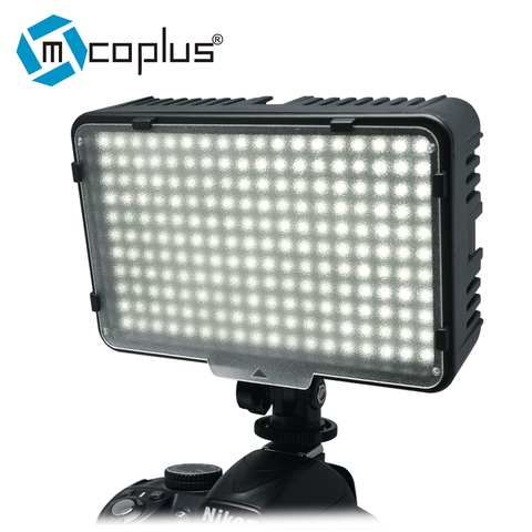 Mcoplus 198 LED Video Photo Light Lighting Lamp for DV Camcorder & Canon Nikon Pentax Sony Panasonic Olympus Digital SLR Cameras ► Photo 1/6