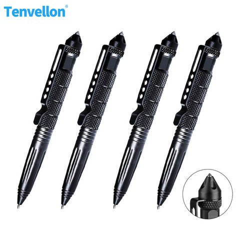 Tactical Pen Self Defense Supplies Value 4PCS Tungsten Steel Personal Defense Security Protection Defensa Personal Gift ► Photo 1/6