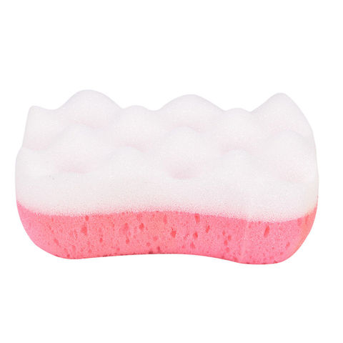 1pc 14x8x6cm Bath Sponge Massage Multi Shower Exfoliating Body Cleaning Scrubber Cleaning ► Photo 1/6