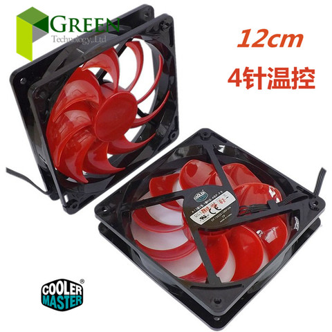 Cooler Master 12025 120MM 12cm 120*120*25MM Computer case CPU Cooling fan 12V  0.32A  fan with PWM 4pin ► Photo 1/6