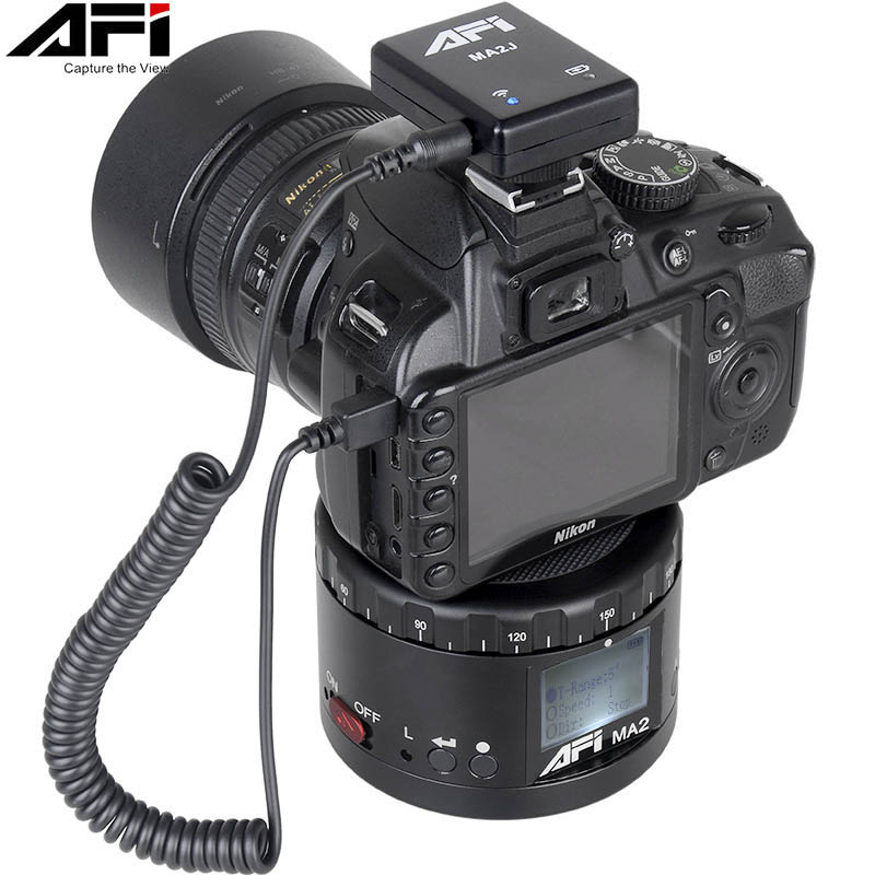 AFI MA2 360 Time Lapse Video Camera Rotator Panorama Tripod Head