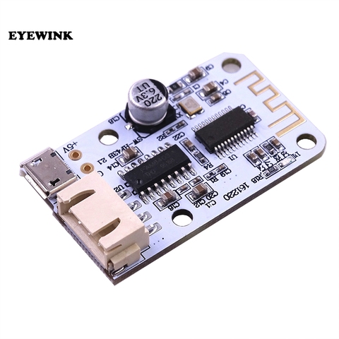  1pcs Wireless Bluetooth 4.0 Stereo Audio Receiver Module Digital Amplifier Sound Loud Board Micro USB 3W+3W 5V DC ► Photo 1/1