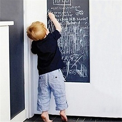 Removable Large Chalkboard Writing board Wall hanging Board for Children Gift for Kids Blackboard + 5 Chalks ► Photo 1/5