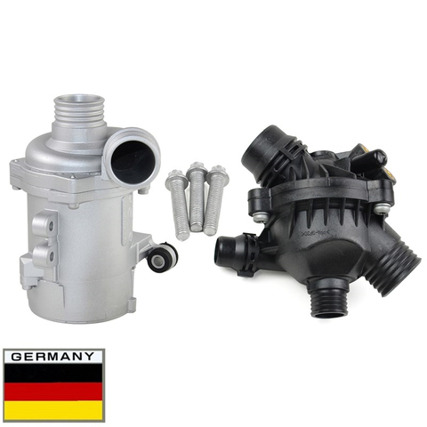 AP03 Electric Water Pump&Thermostat&Bolt For BMW 128i 325i 325xi 328i 328xi 330i 330xi 525i 525xi 528i 528xi 530i 530xi x3 x5 z4 ► Photo 1/6