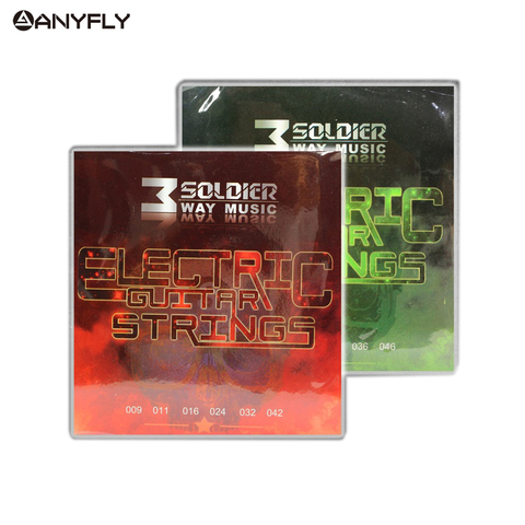 Electric Guitar Strings Set for 6-string electric guitar 009-042,010-046 Super light Medium plated nickel alloy wound ► Photo 1/6