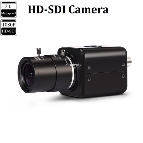 CCTV Industrial HD-SDI 2.0MP 1080P Lens 2.8-12mm HD-SDI Security Box Mini SDI Camera ► Photo 1/5