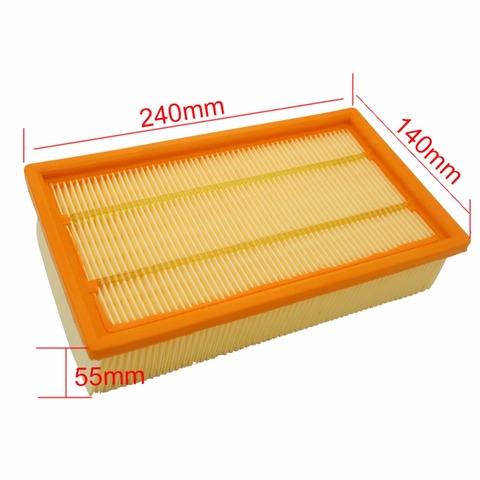 Air Filter Vacuum Cleaner For KARCHER NT25/1 NT35/1 NT45/1 NT55/1 NT361 ECO NT561 ECO NT611 ECO Replacement Filters Oil-Proof ► Photo 1/6