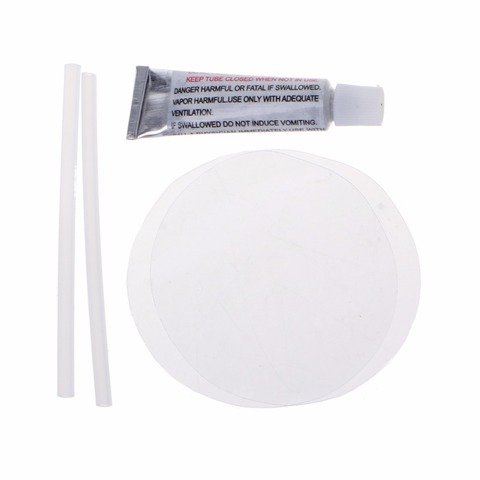 New Clear PVC Patch Vinyl Glue Repair Kit for Inflatables Waterbed Air Mattress ► Photo 1/1