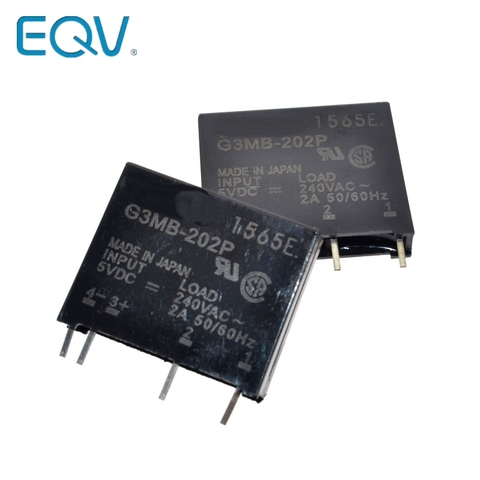 10 pcs G3MB-202P DC-AC PCB SSR In 5VDC,Out 240V AC 2A Solid State Relay ► Photo 1/5
