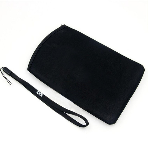 Soft Cloth Protective Travel Carrying Storage Bag Pouch Case +wrist strap for Nintendo New 3DS XL/LL 3DSXL/3DSLL Protector Cover ► Photo 1/2
