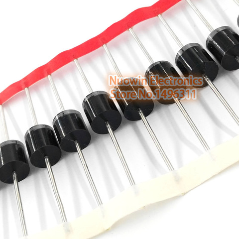 20pcs 10A10 10.0 AMP SILICON RECTIFIERS Rectifier Diode 10A 1000V R-6 6A10 6A ► Photo 1/4