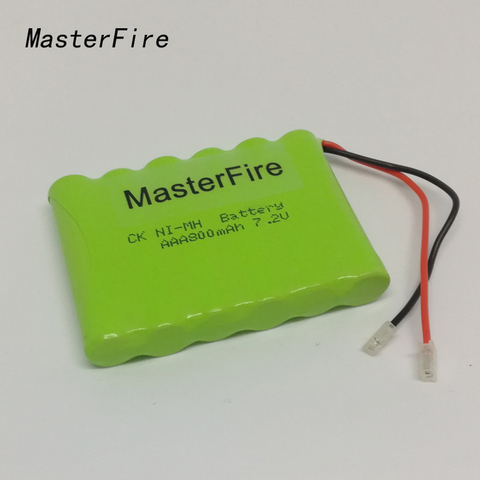 MasterFire Brand New 7.2V AAA 800mAh Ni-MH Battery Rechargeable Batteries Pack with Plugs ► Photo 1/6