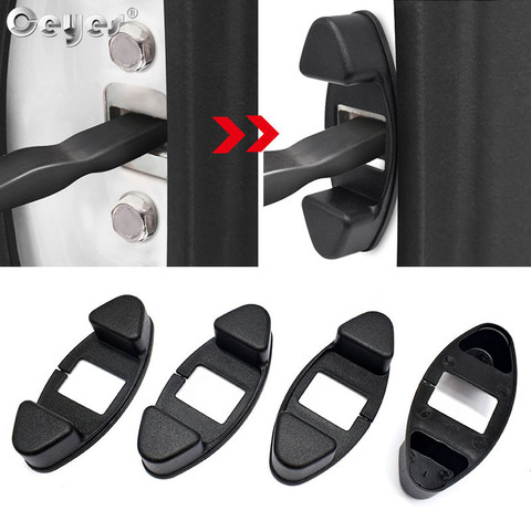 Ceyes Car Styling Door Lock Stopper Limiting Covers For Toyota Rav4 Land Cruiser Corolla Chr Yaris LC200 Buckle Car Accessories ► Photo 1/6