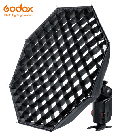 Godox AD-S7 Multifunctional Soft Box Octagonal Honeycomb Grid Umbrella Softbox for WITSTRO Flash Speedlite AD180 AD360 AD200 ► Photo 1/6