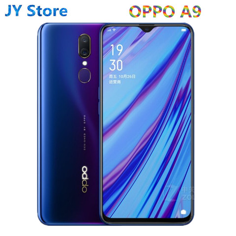 New OPPO A9 Mobile Phone 4G LTE Android 8.1 MT6771V Octa Core 6.53