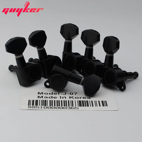  6R Black Guitar Tuning Peg Key Tuner Machine Head For Sta J07 ► Photo 1/1