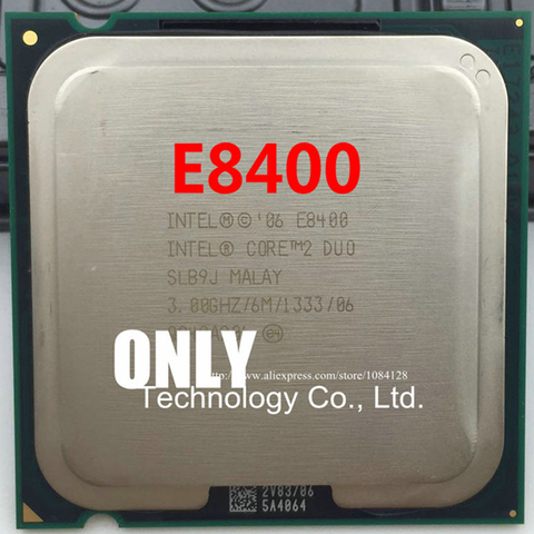 free shipping INTLE E8400 CPU Processor (3.0Ghz/ 6M /1333GHz) Socket 775 ► Photo 1/1