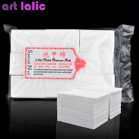 High Quality Lint Free Nail Art Wipes Paper Pad Gel Acrylic Tips Polish Remover ► Photo 1/4