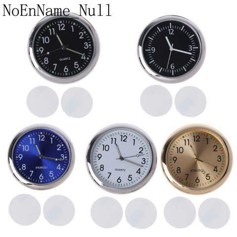 Universal Car Clock Stick-On Electronic Watch Dashboard Noctilucent Decoration For SUV Cars ► Photo 1/6