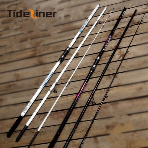 4.2m quality surf fishing rod Rock casting spinning carbon fiber rod long shot 3 sections sea pole Lure Weight  80-200g ► Photo 1/6