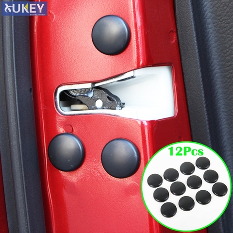 12Pc Car Accessories Universal Door Lock Screw Protector Cover Anti-Rust Screws Cap Stickers For BMW/ Audi /Ford /Honda /KIA etc ► Photo 1/6