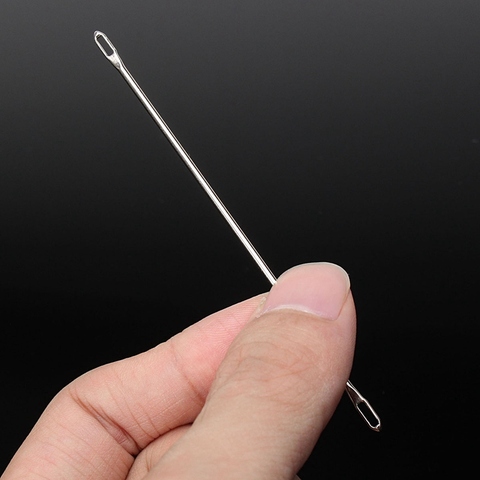 10pcs Double Eyed Needle Spare Part for Brother Knitting Machine KR588 KR830 KR850 Home DIY Craft Sweater Sewing Tools Accessory ► Photo 1/6