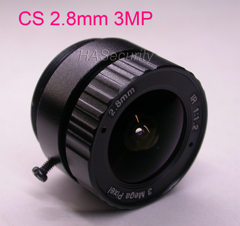 2.8mm CS mount 3.0MP 1/2.7
