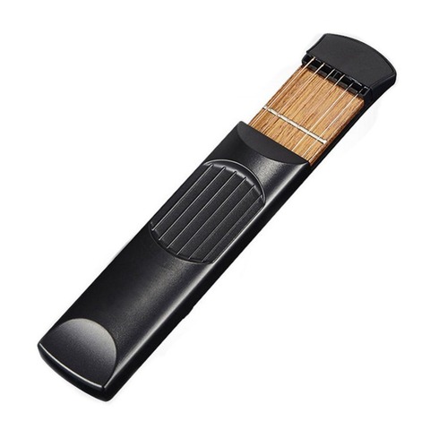 Pocket Acoustic Guitar Practice Tool 6 String Fingerboard 4 Fret Chord Trainer Portable Gadget ► Photo 1/5