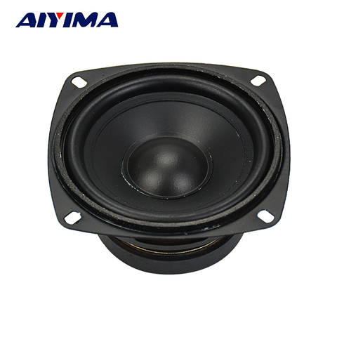 AIYIMA 1Pc 4 inch Audio Subwoofer Speaker 30 W 8 ohm Woofer Midrange Bass Computer Speakers For Home Theater Sound System ► Photo 1/6