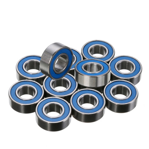 10pcs Rubber Sealed Ball Bearings High Quality MR115RS Wheel Hub Ball Steel Bearing Kit 5x11x4mm ► Photo 1/6