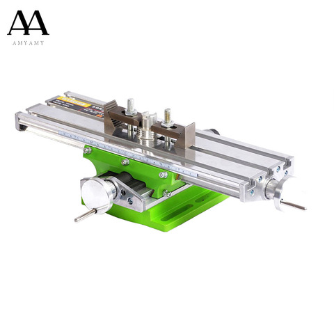 AMYAMY Mini Multifunctional Cross Working slid Table compound table worktable Bench For Drill Milling Machine 6330 ► Photo 1/6