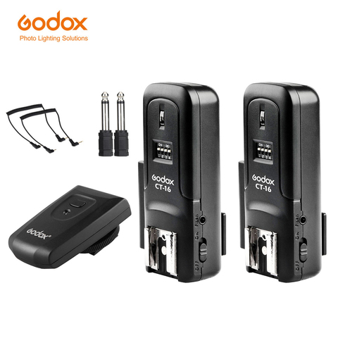 Godox CT-16 16 Channels Wireless Camera Flash Trigger 2x Receiver for Canon Nikon Pentax Olympus Camera Flash  ► Photo 1/6