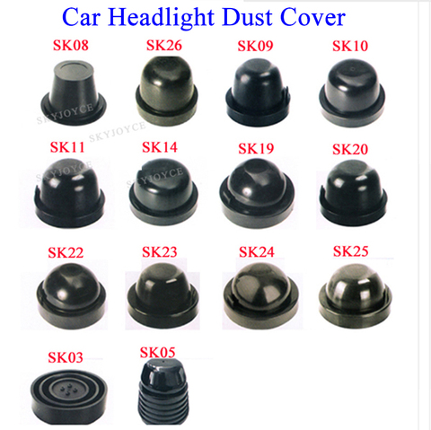 1 Piece HID LED Headlight Car Dust Cover Rubber Waterproof Dustproof Sealing Headlamp Cover Cap 65mm 70mm 75mm 85mm 90mm 100mm ► Photo 1/1