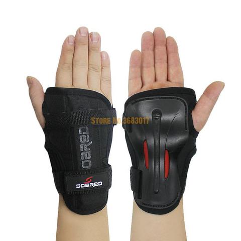 Men Women Wrist Guards Support Palm Pads Protector For Inline Skating Ski Snowboard Roller Gear Protection Child Hand Protector ► Photo 1/6