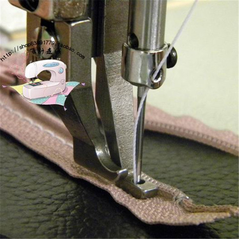 Industrial Walking Foot Sewing Machine Zipper Presser Foot, For Thick Material, Inner and outer presser foot ► Photo 1/3
