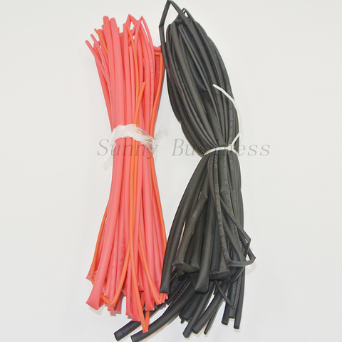 10meter/lot Heat Shrink Tubing Tube  Heatshrink Tubing Sleeving Kit Red Black Color  1.5mm 2mm 3mm 4mm 5mm ► Photo 1/2