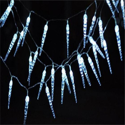 3M 20 LED fairy Lights Battery Operated Icicle LED Christmas string lights for Outdoor Indoor Wedding Xmas Party Decoration ► Photo 1/6