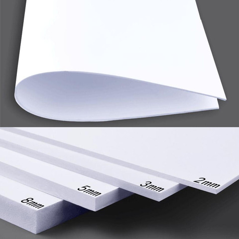 300x200mm With 2mm 3mm 5mm 8mm Thickness Foam Board Plastic Flat Sheet  Board Model Plate Miniature Architecture Material - Price history & Review, AliExpress Seller - TRS Toy & Model Store