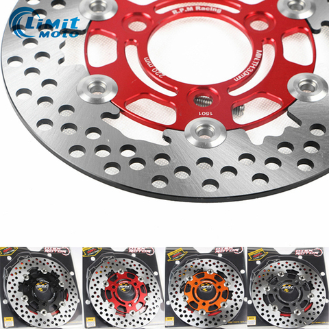 Universal Aluminum alloy Floating discs motorcycle brake disc Outside diameter 200mm/220mm/260mm Rapid cooling brake pads ► Photo 1/6