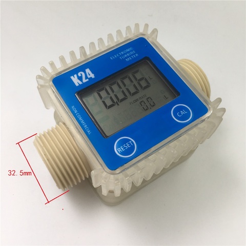 K24 Electronic Turbine flow meter Sensor for Diesel,Adblue,Chemicals,urea,kerosene,gasoline, water,light oil ► Photo 1/1